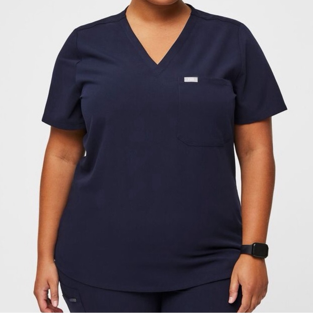Figs Caterina Top in Navy XXL